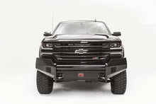 Load image into Gallery viewer, Fab Fours CS16-K3861-1 Black Steel Front Bumper Fits 16-18 Silverado 1500