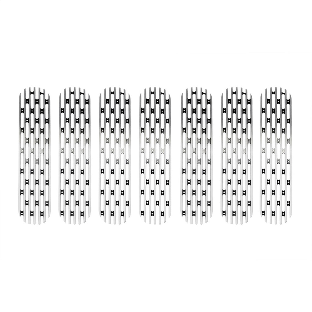 DV8 Offroad D-JP-190008-BRUSH Grille Inserts Fits Wrangler (JK) Wrangler (JL)
