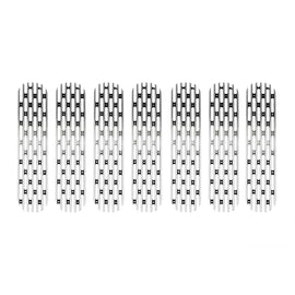 DV8 Offroad D-JP-190008-BRUSH Grille Inserts Fits Wrangler (JK) Wrangler (JL)