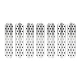 DV8 Offroad D-JP-190008-BRUSH Grille Inserts Fits Wrangler (JK) Wrangler (JL)