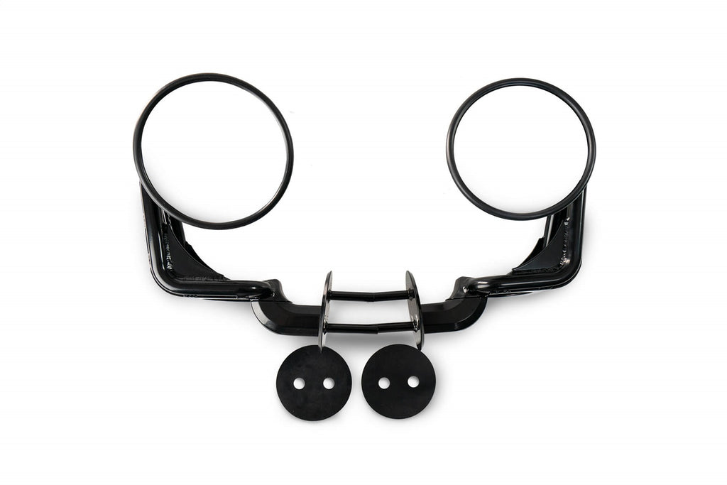 DV8 Offroad D-JP-190050-B Tubular Mirrors Fits 07-18 Wrangler (JK) Wrangler (JL)