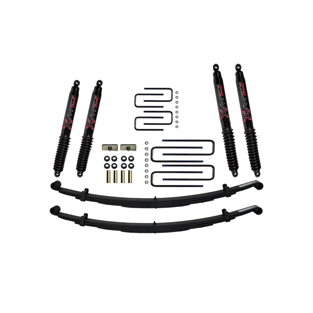 Skyjacker D200AK-B Suspension Lift Kit w/Shock Fits 74 Ramcharger Trailduster