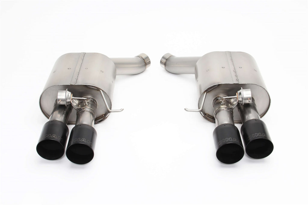 Dinan D660-0049-BLK Freeflow Axle-Back Exhaust Fits 12-19 M6 M6 Gran Coupe