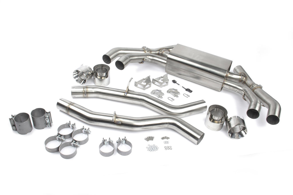 Dinan D660-0086 Axle-Back Exhaust Kit Fits 20-21 X3 X4