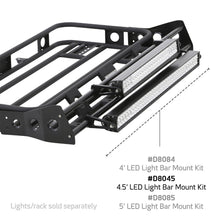 Load image into Gallery viewer, Smittybilt D8045 Defender Rack LED Light Bar Mount Kit