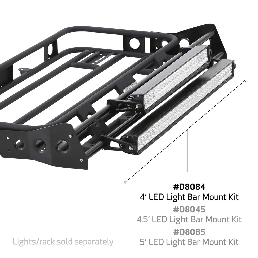Smittybilt D8084 Defender Series LED Light Bar Brackets