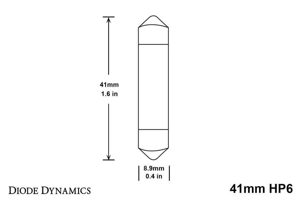 Diode Dynamics DD0354P HP6 Warm White Bulbs