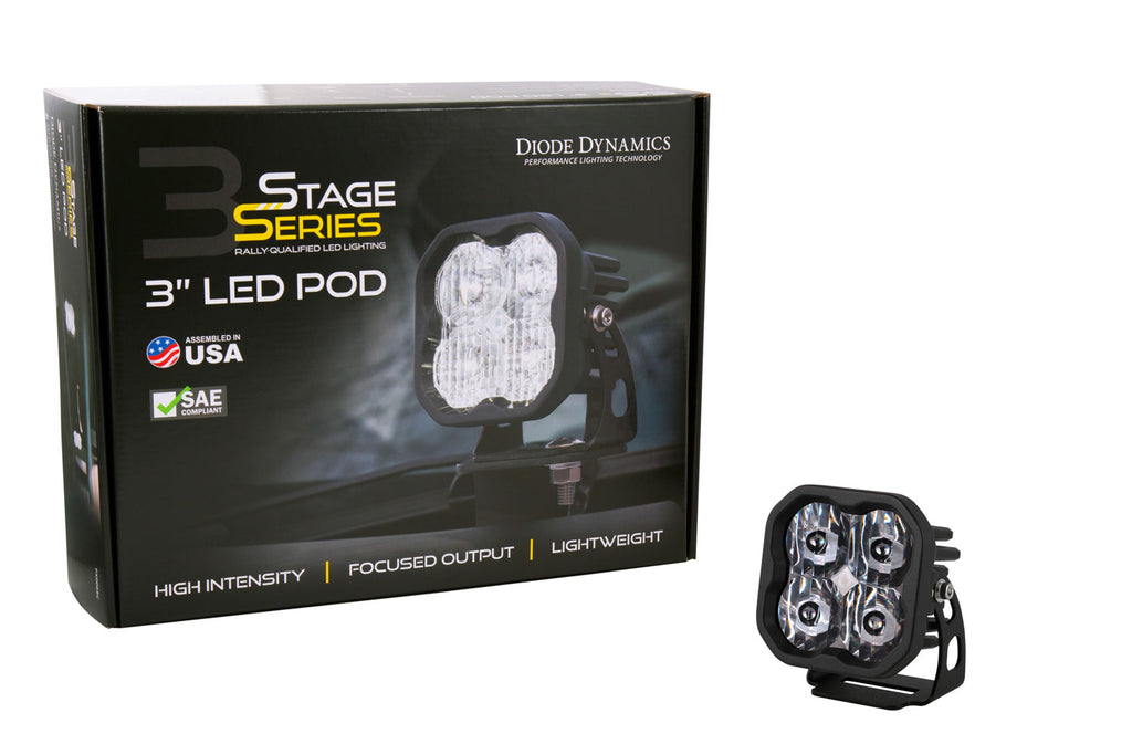 Diode Dynamics DD6121S Clear LED Light Pod