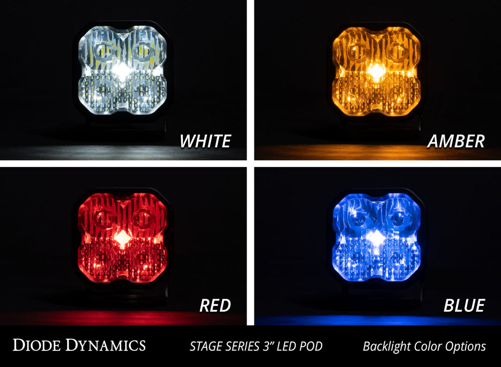 Diode Dynamics DD6121S Clear LED Light Pod