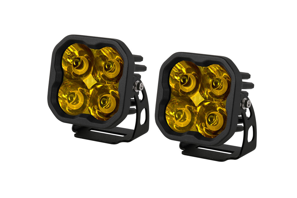 Diode Dynamics DD6127P Yellow LED Light Pods