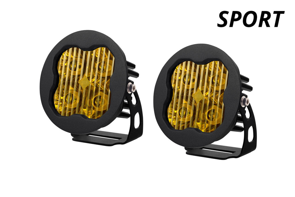 Diode Dynamics DD6142P Yellow LED Light Pods