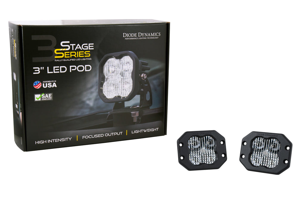 Diode Dynamics DD6208P Clear LED Light Pods