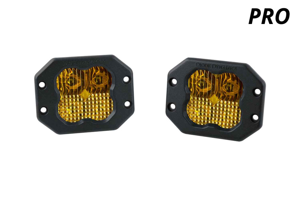 Diode Dynamics DD6212P Yellow LED Light Pods