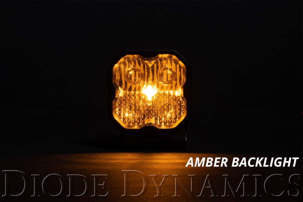 Diode Dynamics DD6212S Yellow LED Light Pod