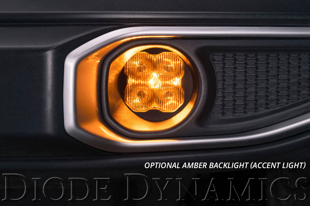 Diode Dynamics DD6224 Yellow Work Lights