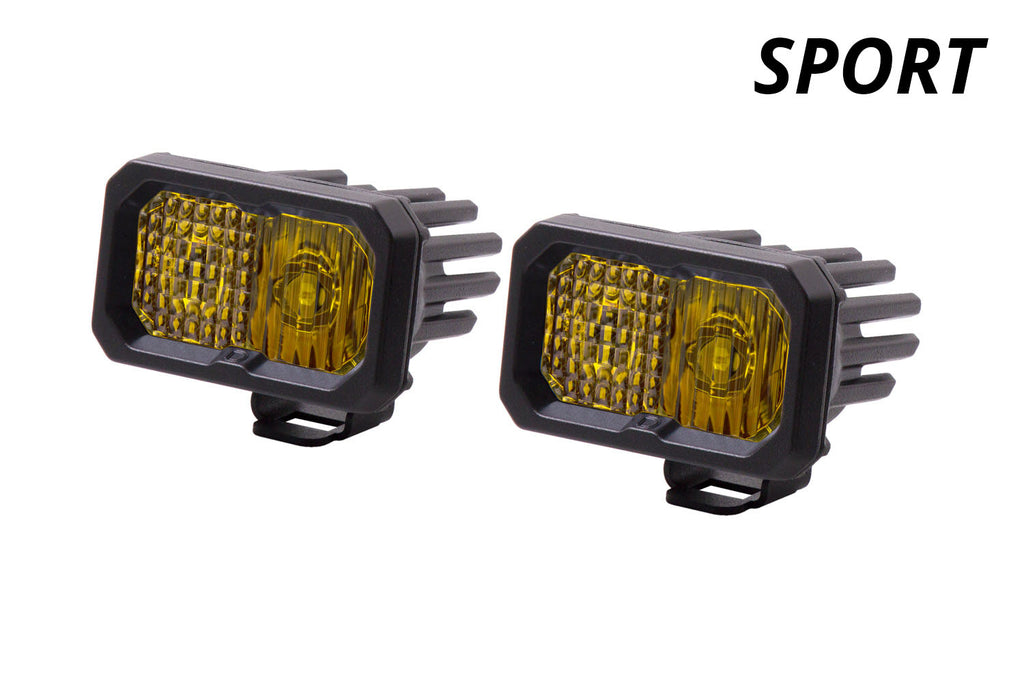 Diode Dynamics DD6396P Yellow LED Light Pods