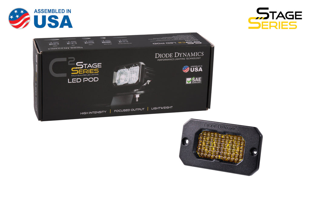 Diode Dynamics DD6430S Yellow LED Light Pod