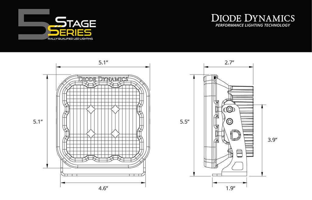 Diode Dynamics DD6777P LED Light Pods