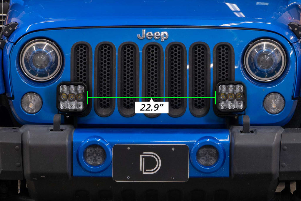 Diode Dynamics DD7282P Mounting Brackets