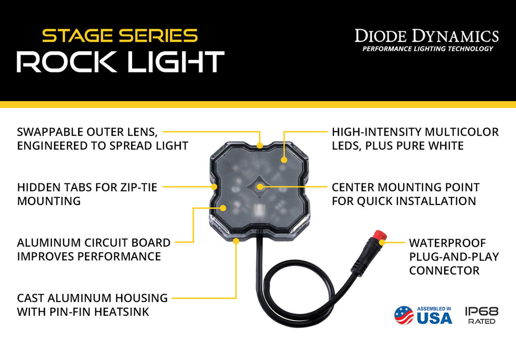 Diode Dynamics DD7461 Rock Lights