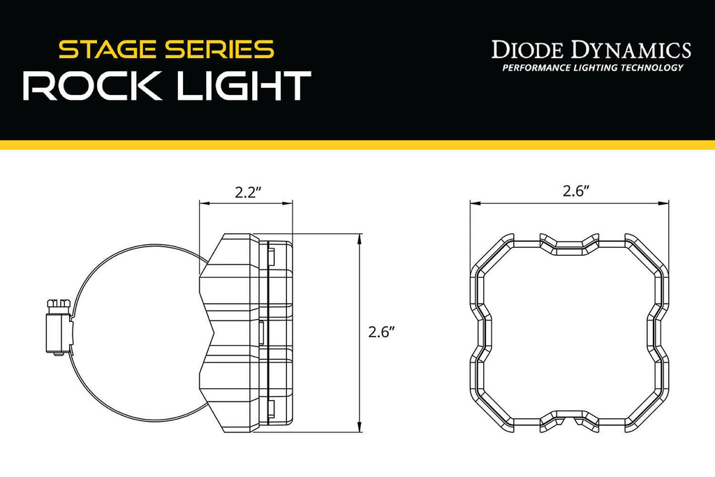 Diode Dynamics DD7464 Rock Light