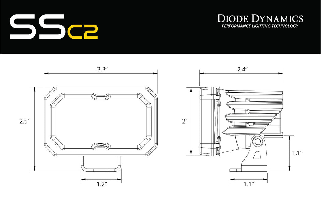 Diode Dynamics DD7668 Roll Bar Accessorie