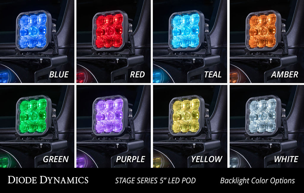 Diode Dynamics DD7823 Yellow Roof Rack Light