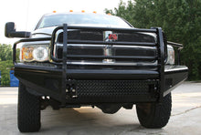 Load image into Gallery viewer, Fab Fours DR03-S1060-1 Black Steel Front Ranch Bumper Fits Ram 2500 Ram 3500