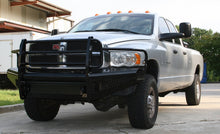 Load image into Gallery viewer, Fab Fours DR03-S1060-1 Black Steel Front Ranch Bumper Fits Ram 2500 Ram 3500