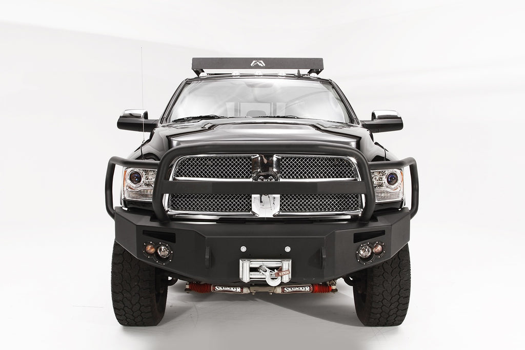 Fab Fours DR10-A2950-B Premium Heavy Duty Winch Front Bumper