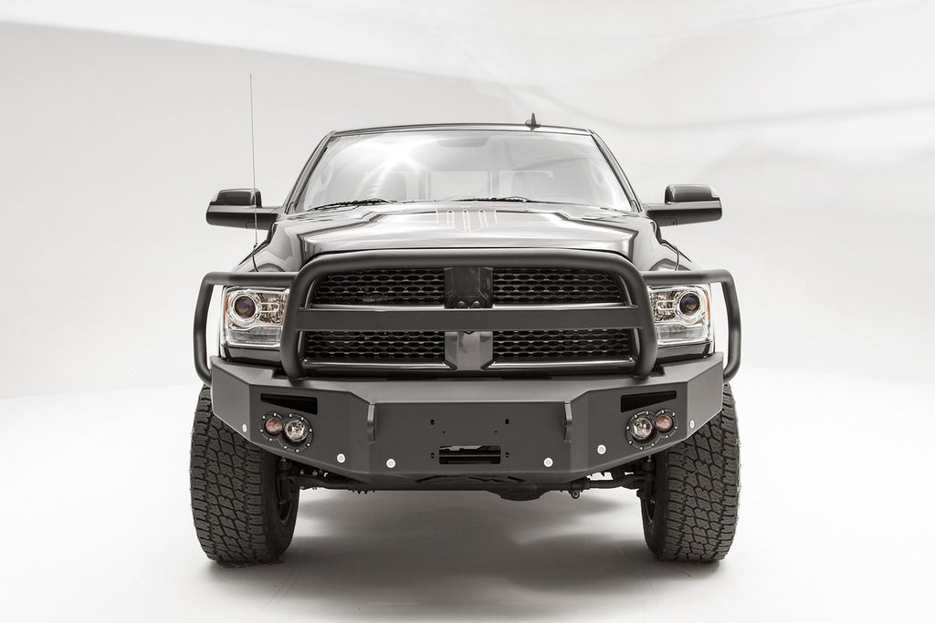 Fab Fours DR16-C4050-B Premium Winch Front Bumper Fits 16-18 2500 3500