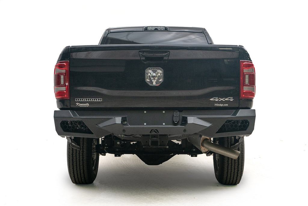 Fab Fours DR19-E4451-1 Vengeance Rear Bumper Fits 19-24 2500 3500