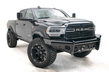 Load image into Gallery viewer, Fab Fours DR19-S4461-1 Black Steel Front Bumper Fits 19-24 2500 3500