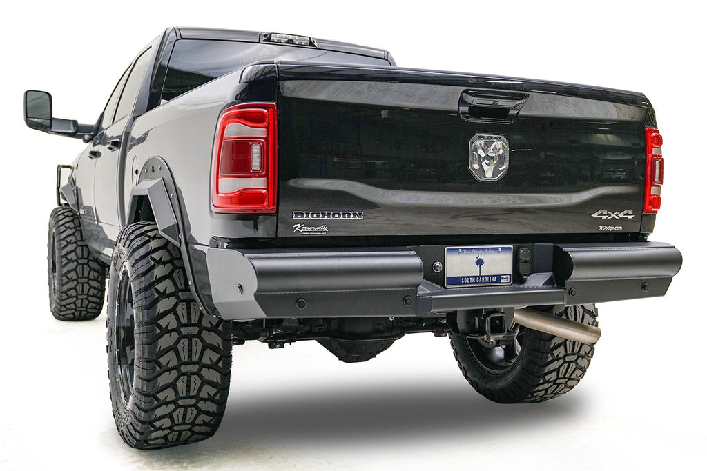 Fab Fours DR19-U4450-1 Elite Rear Bumper Fits 19-24 2500 3500