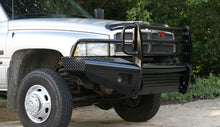 Load image into Gallery viewer, Fab Fours DR94-S1560-1 Black Steel Front Ranch Bumper Fits 94-02 Ram 2500