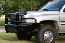 Load image into Gallery viewer, Fab Fours DR94-S1560-1 Black Steel Front Ranch Bumper Fits 94-02 Ram 2500