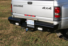 Load image into Gallery viewer, Fab Fours DR94-T1650-1 Black Steel Ranch Rear Bumper Fits Ram 2500 Ram 3500