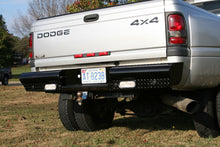 Load image into Gallery viewer, Fab Fours DR94-T1650-1 Black Steel Ranch Rear Bumper Fits Ram 2500 Ram 3500
