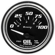 Load image into Gallery viewer, Equus E7264 7000 Series Oil Pressure Gauge