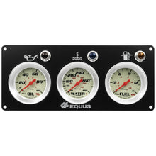 Load image into Gallery viewer, Equus E8401P 8000 Series Race Panel Gauge Set