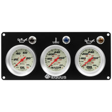 Load image into Gallery viewer, Equus E8402P 8000 Series Race Panel Gauge Set