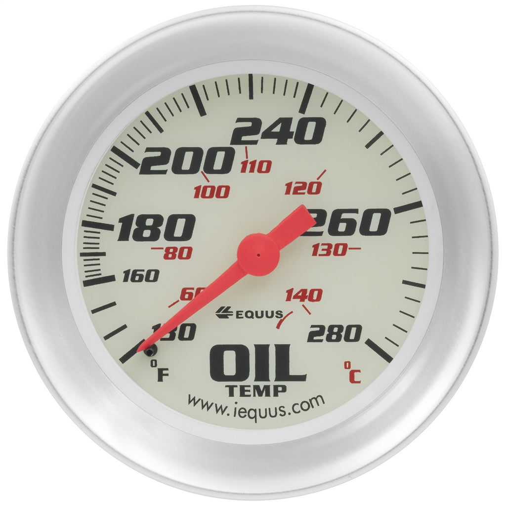 Equus E8443 8000 Series Oil Temp Gauge