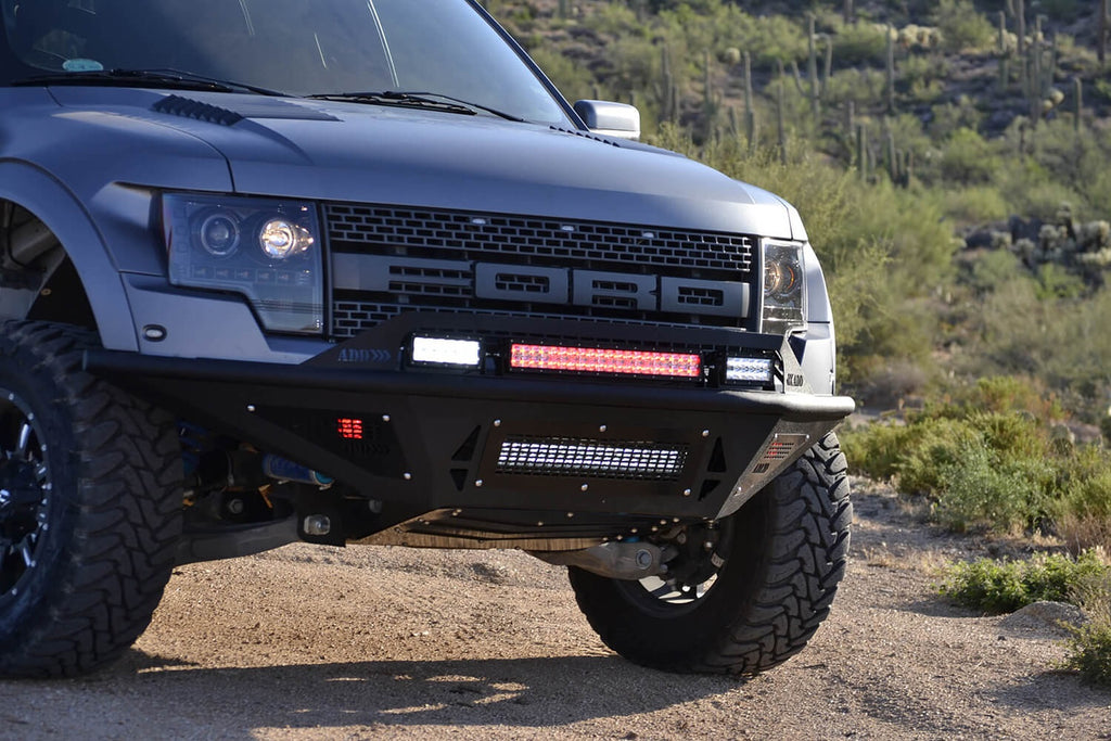 Addictive Desert Designs F011032520103 Stealth Fighter Front Bumper Fits F-150