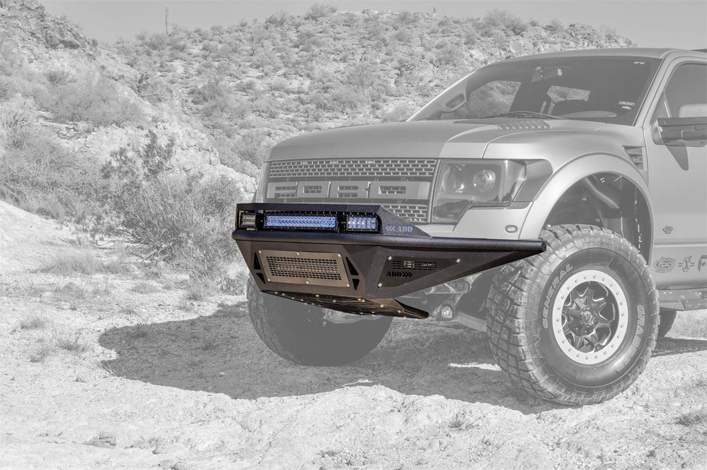 Addictive Desert Designs F011032520103 Stealth Fighter Front Bumper Fits F-150