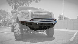 Addictive Desert Designs F057265050103 HoneyBadger Front Bumper Fits 11-14 F-150