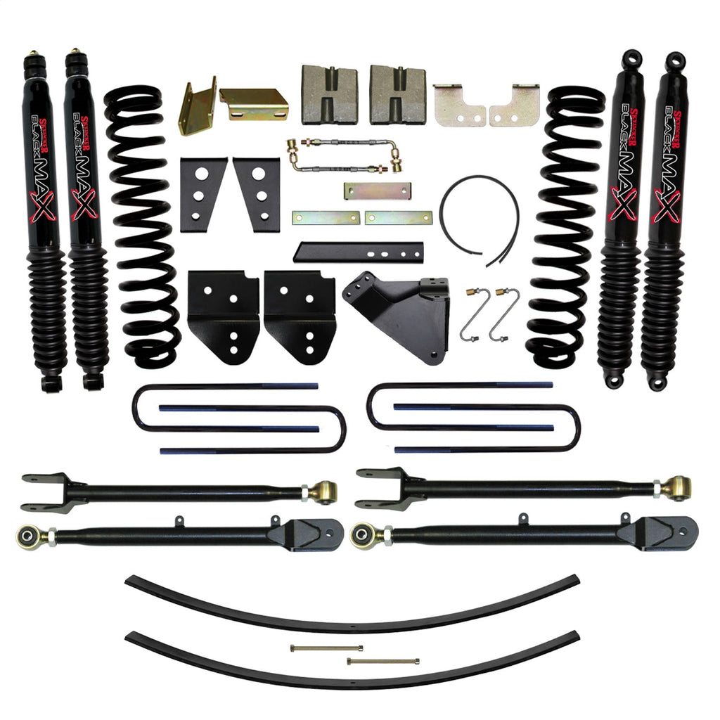 Skyjacker F11852K-B Suspension Lift Kit w/Shock Fits 11-16 F-250 Super Duty