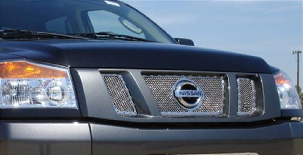 T-Rex Grilles 6717810 X-Metal Series Studded Mesh Grille Fits 08-14 TITAN