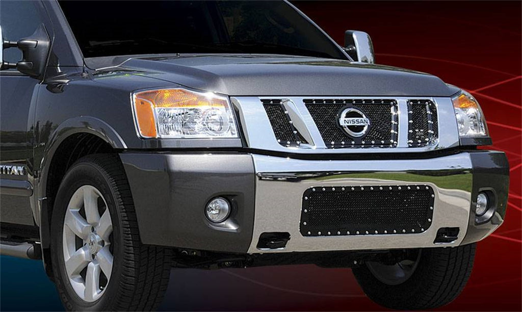 T-Rex Grilles 6717811 X-Metal Series Studded Mesh Grille Fits 08-14 TITAN