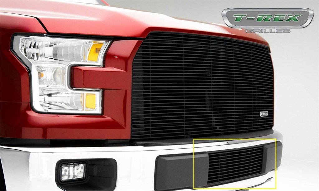 T-Rex Grilles 25573B Billet Series Bumper Grille Fits 15-17 F-150