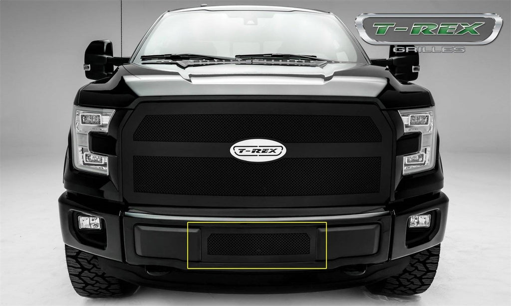 T-Rex Grilles 52573 Upper Class Series Mesh Bumper Grille Fits 15-17 F-150